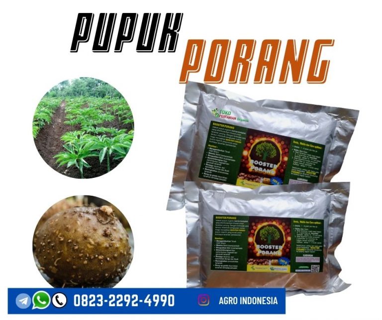 Pupuk Booster Umbi Porang