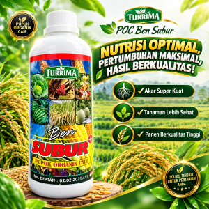 Pupuk Cair Ben Subur, POC untuk Buah dan Sayuran