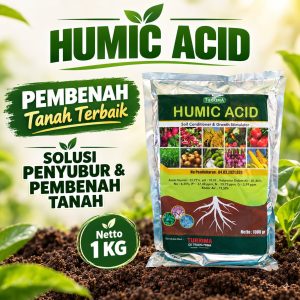 Asam Humat Humic Acid, Pupuk pembenah tanah 1 KG