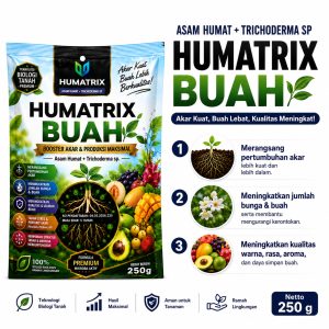 Pupuk buah agar cepat berbuah dalam pot asli ampuh, Nutrisi buah dan penyubur tanaman HUMATRIX